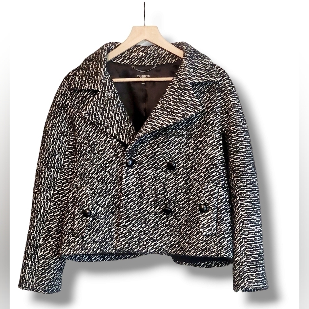 Talbot Blazer Black and White Size 0